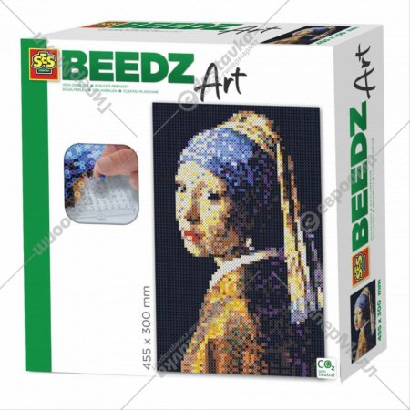 Набор для творчества «SES Creative» Beedz Art, Девушка с жемчужной сережкой, 06004