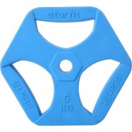 Диск для штанги «Starfit» BB-205, синий, 5 кг