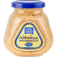 Горчица Uni Dan французкая, 270 г