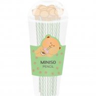 Набор карандашей «Miniso» Milk Tea Series, Little Bear, 2011557912102, 12 шт