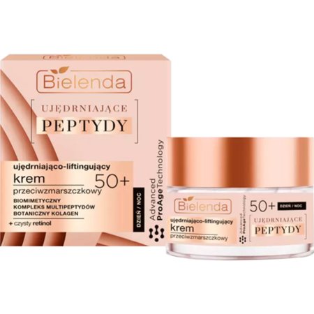 Крем для лица Bielenda день/ночь укрепляющий лифтинговый 50+, 50 мл