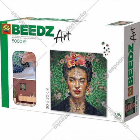 Набор для творчества «SES Creative» Beedz Art, Фрида Кало, 06011
