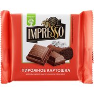 Шоколад «Impresso» молочный, со вкусом «Пирожное картошка» 75 г