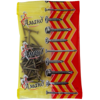 

Саморез"АМАНД"(универс.цинк 5.0х50)20шт