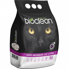 На­пол­ни­тель су­перв­пи­ты­ва­ю­щий для ко­ша­чье­го туа­ле­та «Bioclean» 2.8 кг