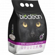 Наполнитель супервпитывающий для кошачьего туалета «Bioclean» 2.8 кг