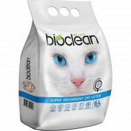 Наполнитель супервпитывающий «Bioclean» для кошачьего туалета, 6 л.
