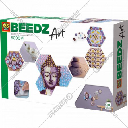 Набор для творчества «SES Creative» Beedz Art, Дзен, 06024