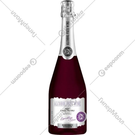 Вино безалкогольное «Молд-Норд» Каберне Совиньон, красное, полусладкое, 0.75 л