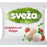 Сыр мягкий «SVEZA» Моцарелла миди, 45%, 300 г
