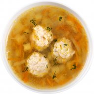 Суп с фрикадельками из птицы замороженный, 250 г