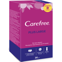 

Салф.ежедн."CAREFREE" (large plus,36шт)