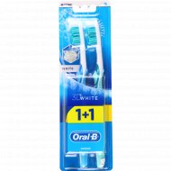 Зубная щетка «Оral-b» 3D white 1+1