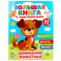 

Книга "ДОМАШНИЕ ЖИВОТНЫЕ" (с наклейками)