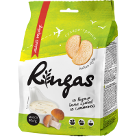 

Сухарики"RINGAS"(вк.бел.гриб./смет.)80г