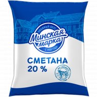 Сметана «Минская марка» 20%, 400 г