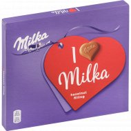 Конфеты шоколадные «Milka» с ореховой начинкой, 110 г