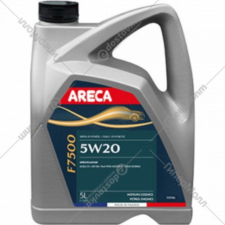 Моторное масло «Areca» F7500, 051398, 5 л