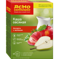 

Каша"ЯСНО СОЛНЫШКО"(овс.ассорти,с/м)270г