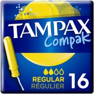 Женские гигиенические тампоны «Tampax Compak Regular» 16 шт.