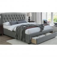 Кровать «Halmar» Avanti, серый, 160х200 см
