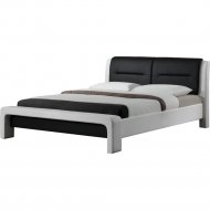 Кровать «Halmar» Cassandra, 120, белый/черный