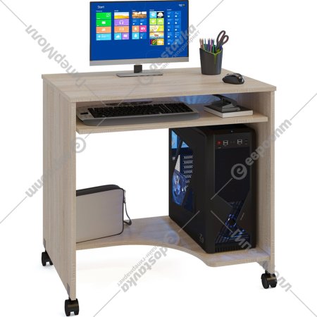 Компьютерный стол «Сокол» КСТ-15, дуб сонома