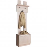 Вешалка для одежды «SV-мебель» Вега Д, ВМ-24, с обувницей, серия №2, 00-00103015, сосна карелия