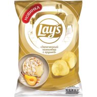Чипсы «Lay's» запеченный камамбер с грушей, 105 г