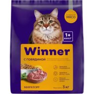 Корм д/кош«МИРАТОРГ»(Win,говяд,в.п)3кг