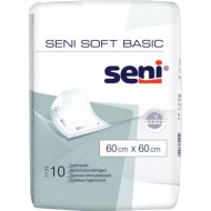 Пеленки впитывающие одноразовые «Seni» Soft Basic, 60х60 см, 10 шт