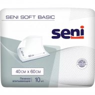 Пеленки впитывающие одноразовые «Seni» Soft Basic, 40х60 см, 10 шт