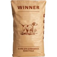 Корм для собак Мираторг Winner, с курицей, для средних и крупных пород, 15 кг