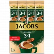 Уп. Напиток кофейный растворимый «Jacobs Monarch» 3 в 1, 24х1.5 г