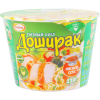 

Лапша "ДОШИРАК" (сытый обед курица) 110г