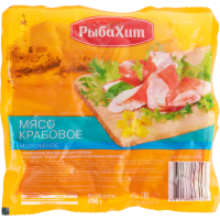 

Крабовое мясо "РЫБАХИТ" (имитация) 200 г