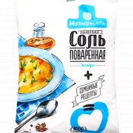 Соль пищевая «Мозырьсоль» Полесье, поваренная экстра, 1 кг