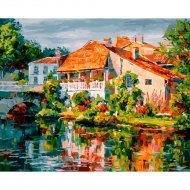 Картина по номерам «Белоснежка» Франция. Аквитания, 464-ART, 40x50 см