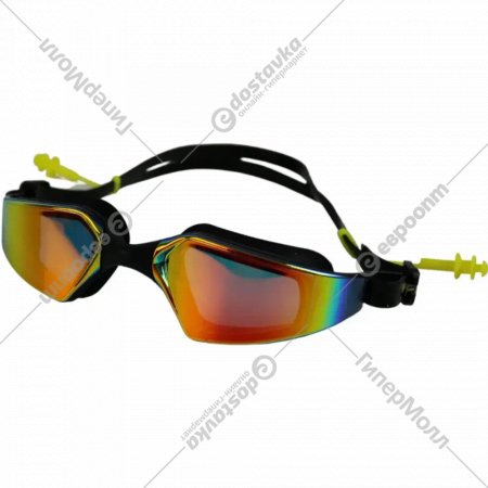 Очки для плавания «Elous» YMC-3700, черный/желтый
