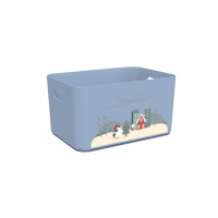 

Корзина "CRISTMAS" (васильковый)