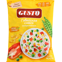 

Гавайская смесь"GUSTO"(замороженная)400г