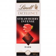 Шоколад темный «Lindt Excellence» клубника, 100 г