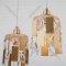 Подвесной светильник «Евросвет» 50101/3, перламутровое золото