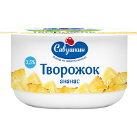 

Паста творож. (ананас, 3.5 %, ст.) 120г