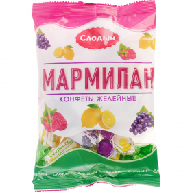 Кон­фе­ты же­лей­ные «С­ло­ды­ч» Мар­ми­лан, микс, 200 г