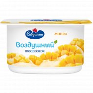 Творожный десерт «Савушкин» Воздушный, манго, 3.5%, 100 г