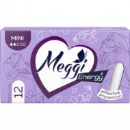 Тампоны «Meggi» Energy Mini, MEGBM 00112, 12 шт