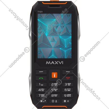 Мобильный телефон «Maxvi» T101, оранжевый