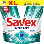 Жидкое средство для стирки в капсулах «Savex» Extra fresh, 42 шт