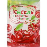 

Кисель с ароматом "ВИШНЯ" (пак) 31г